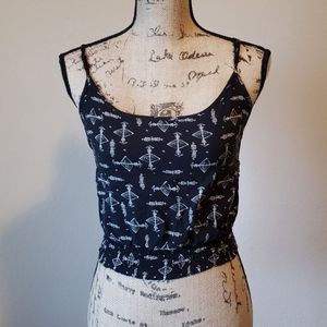 🦋 LA Hearts cropped tank top